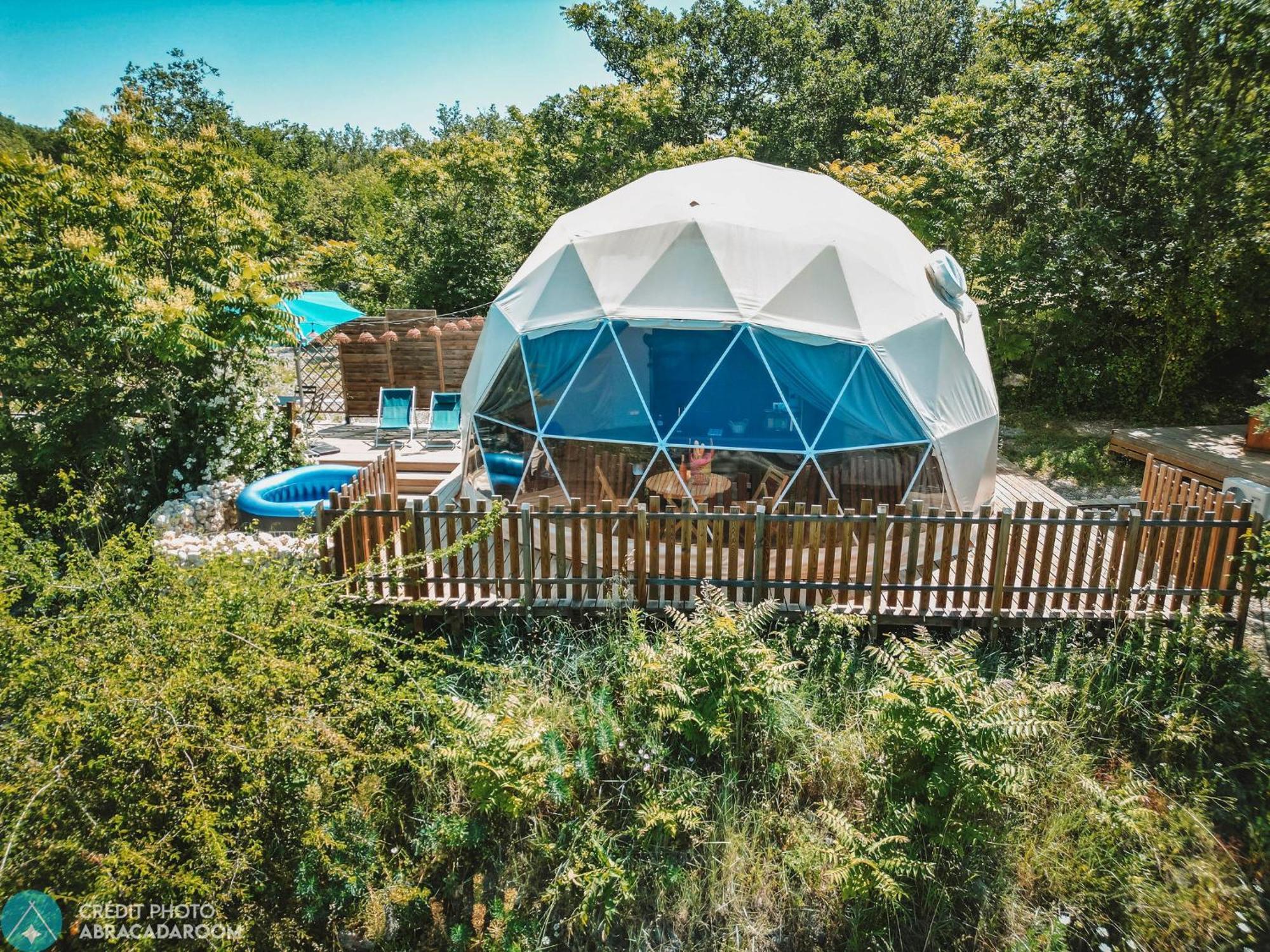 Les Domes Des Gorges Hotel Ruoms Exterior photo